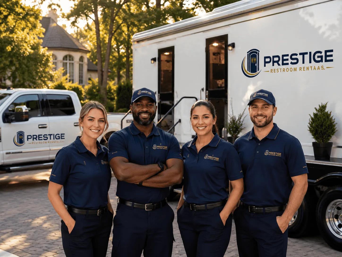 Trusted Luxury Portable Restrooms company in Cade, LA